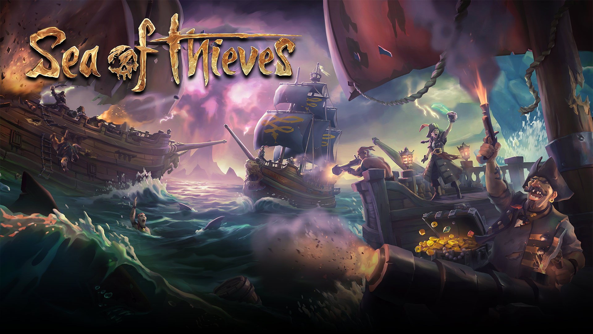 Sea of ​​Thieves es parte de los cuatro juegos de Xbox que llegarán a plataformas rivales.