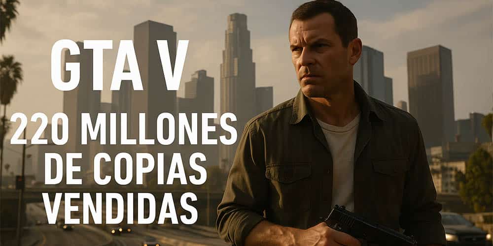 GTA V tiene 220 millones de copias vendidas, 20 de ellas en 2025